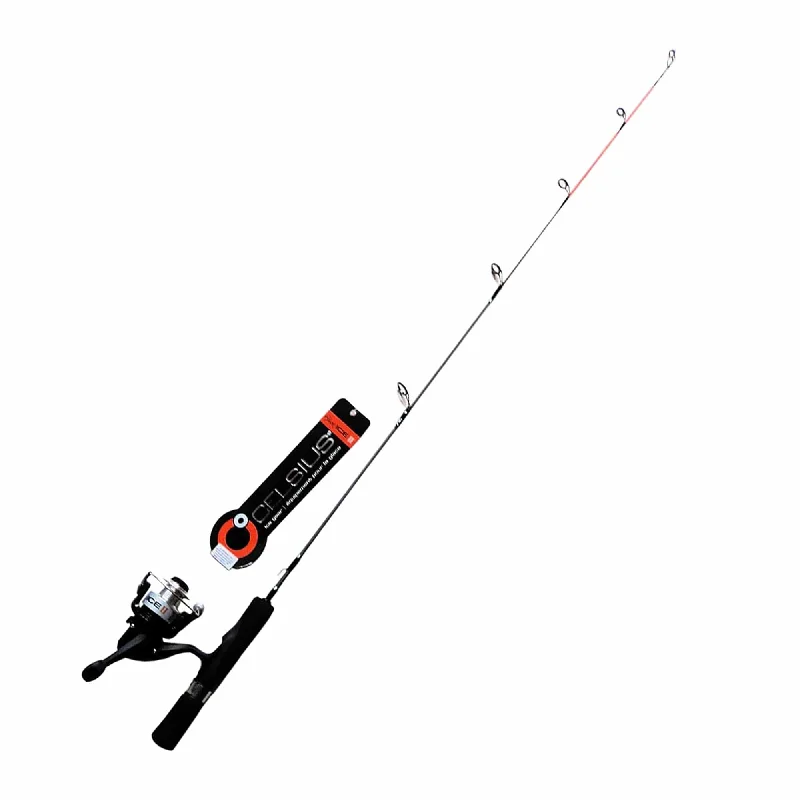 24" Ultra Light Black Ice II Fishing Rod Reel Combo CE-BLI24ULC Celsius