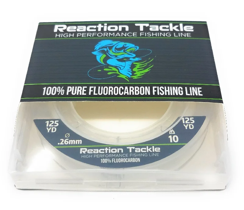 Reaction Tackle 100% Pure Fluorocarbon Fishing Line