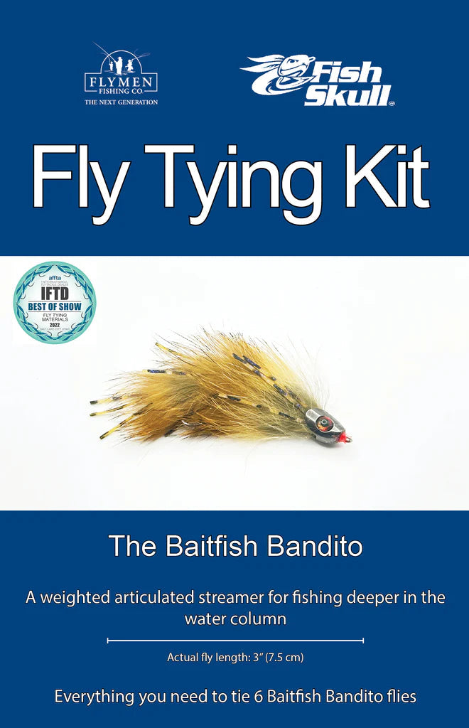 Flymen Baitfish Bandito Fly Tying Kit