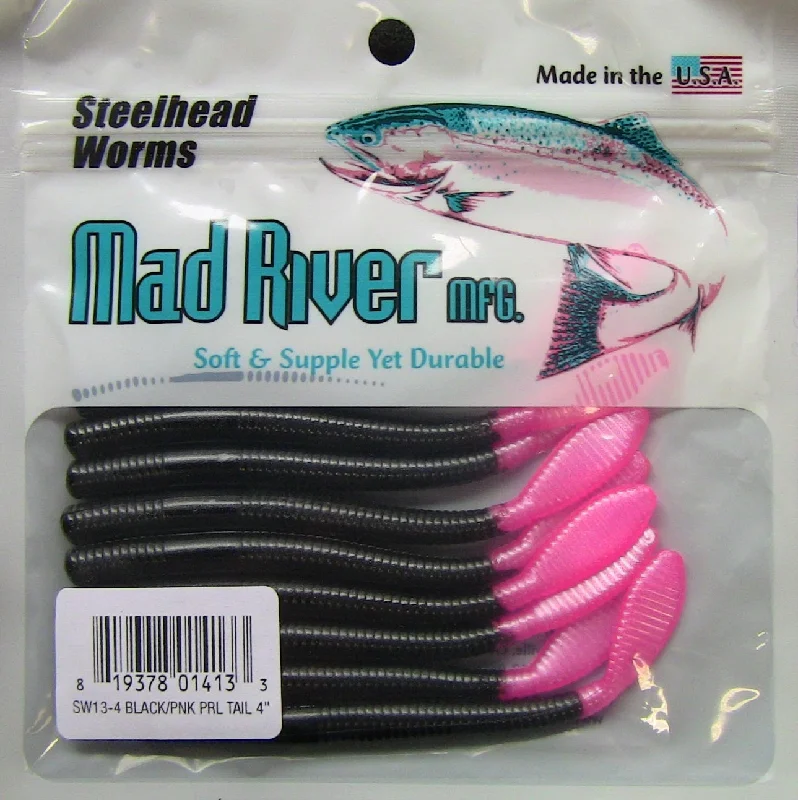 Mad River Mfg. Steelhead Worm 6"