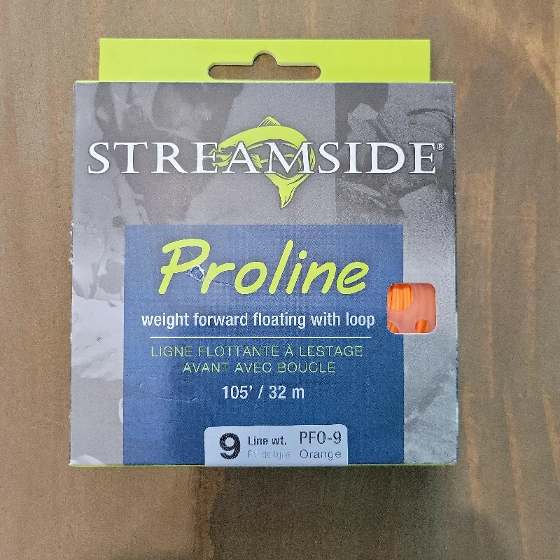 Streamside Proline Weight Forward Floating Fly Line With Loop Orange 9wt 105ft