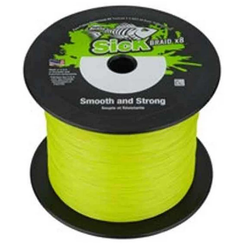 Berkley Sick Braid Hi Vis Flame Green - 2000m