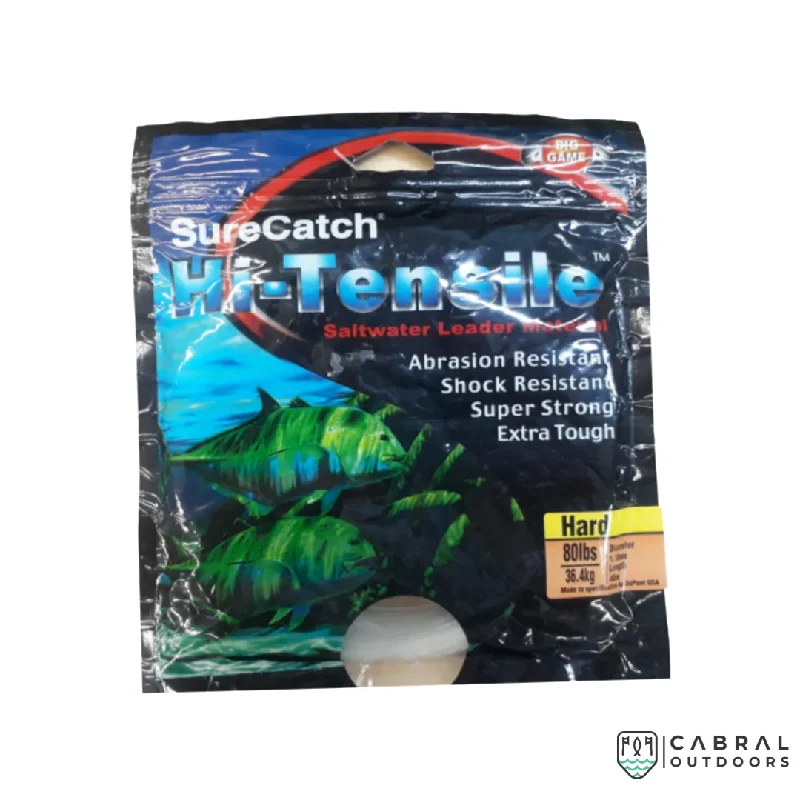 Sure Catch  Hi-Tensile Salt Water Leader Material | 25-150 lbs | 20-50m | 0.65mm-1.50mm.