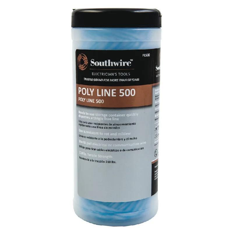 Southwire  PL500 500' 210 lbs. Tensile Strength Poly Line