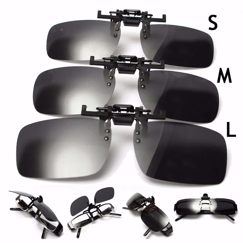 Polarized Clip On Fishing Sunglasses